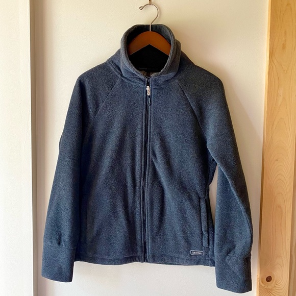 Calvin Klein Performance Fleece Zip-Up - Picture 1 of 9